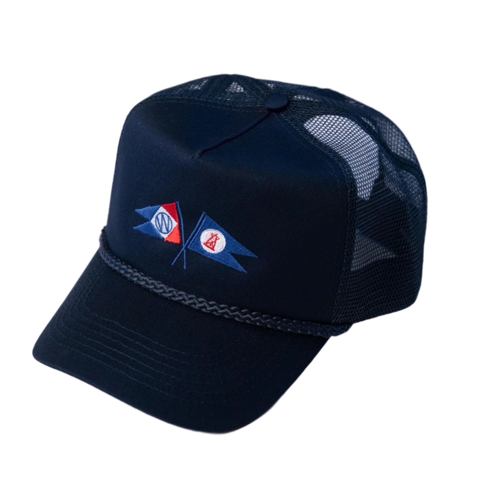 Crossed Burgee Rope Hat