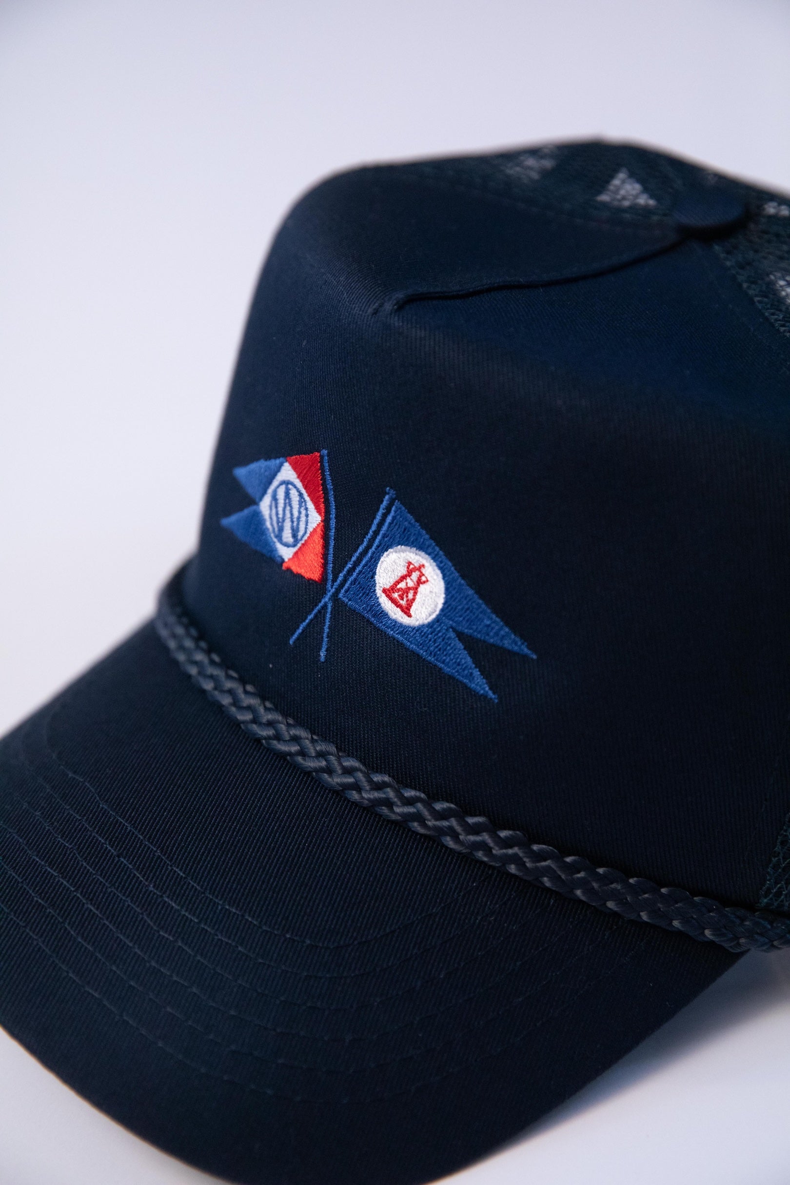 Crossed Burgee Rope Hat