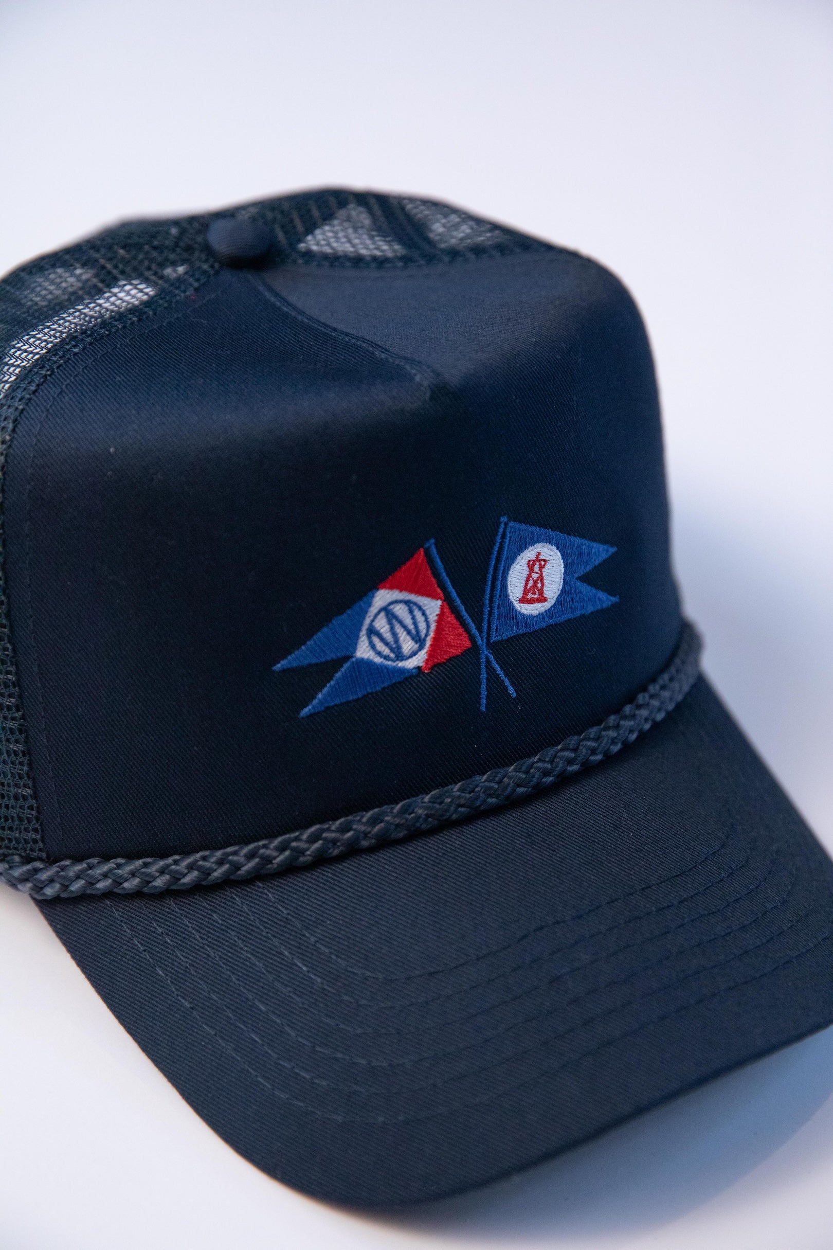 Crossed Burgee Rope Hat