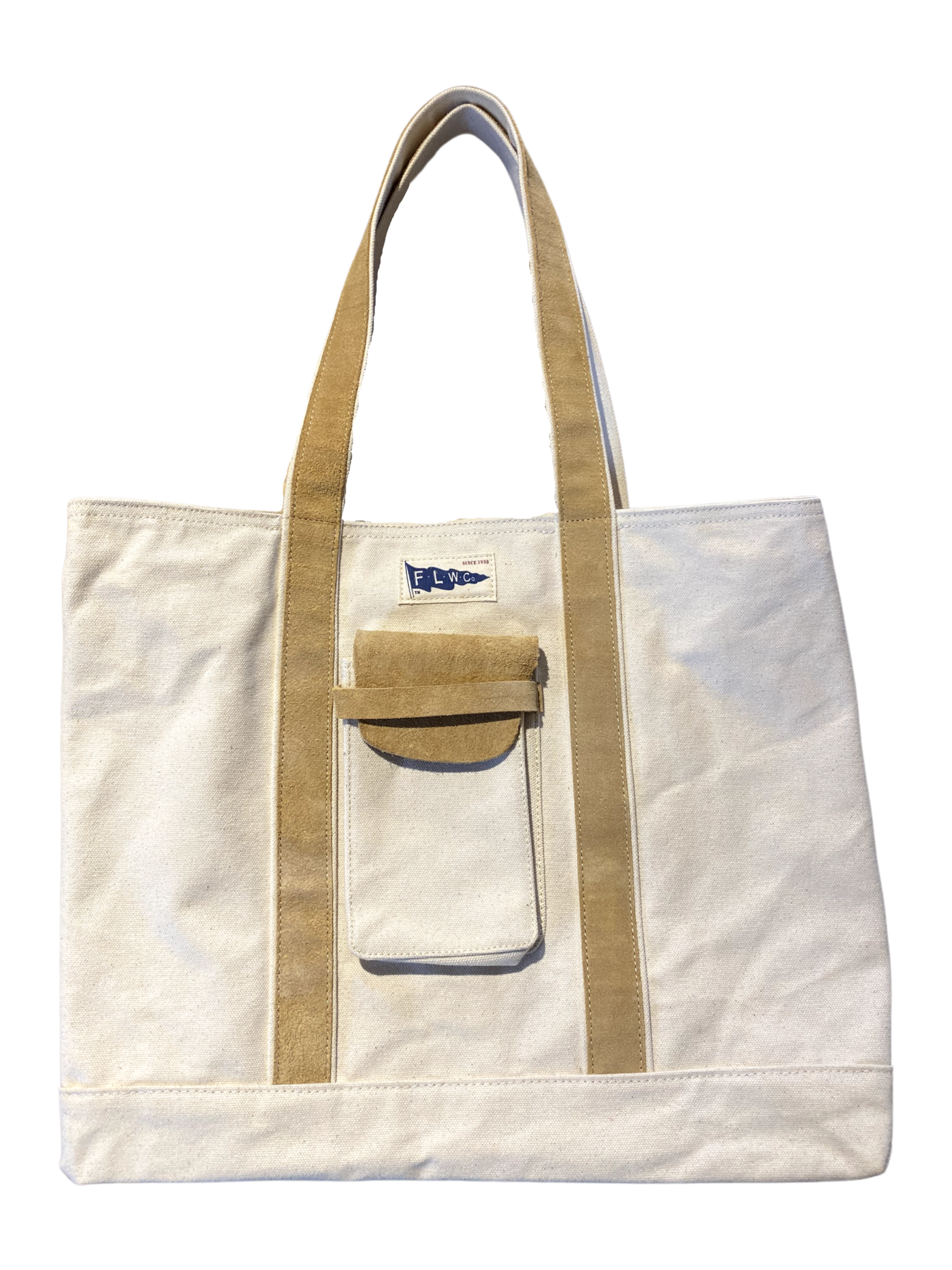 Sailmakers Tote - Suede Trim