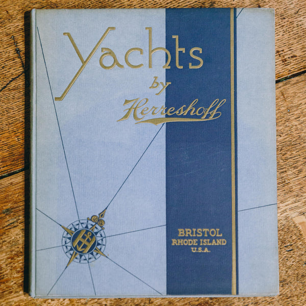 Original 'Yachts by Herreshoff' 1934 Hardcover Brochure - F.L.