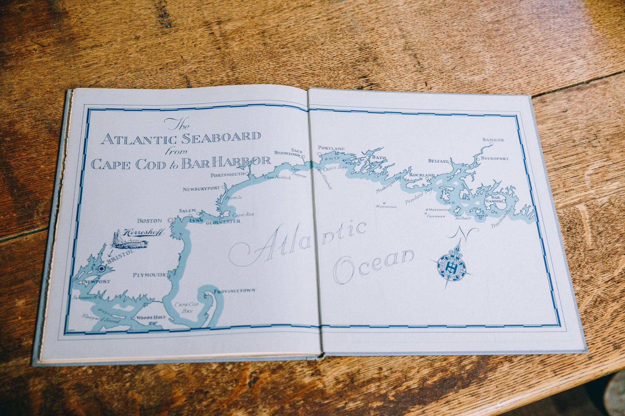 Original 'Yachts by Herreshoff' 1934 Hardcover Brochure