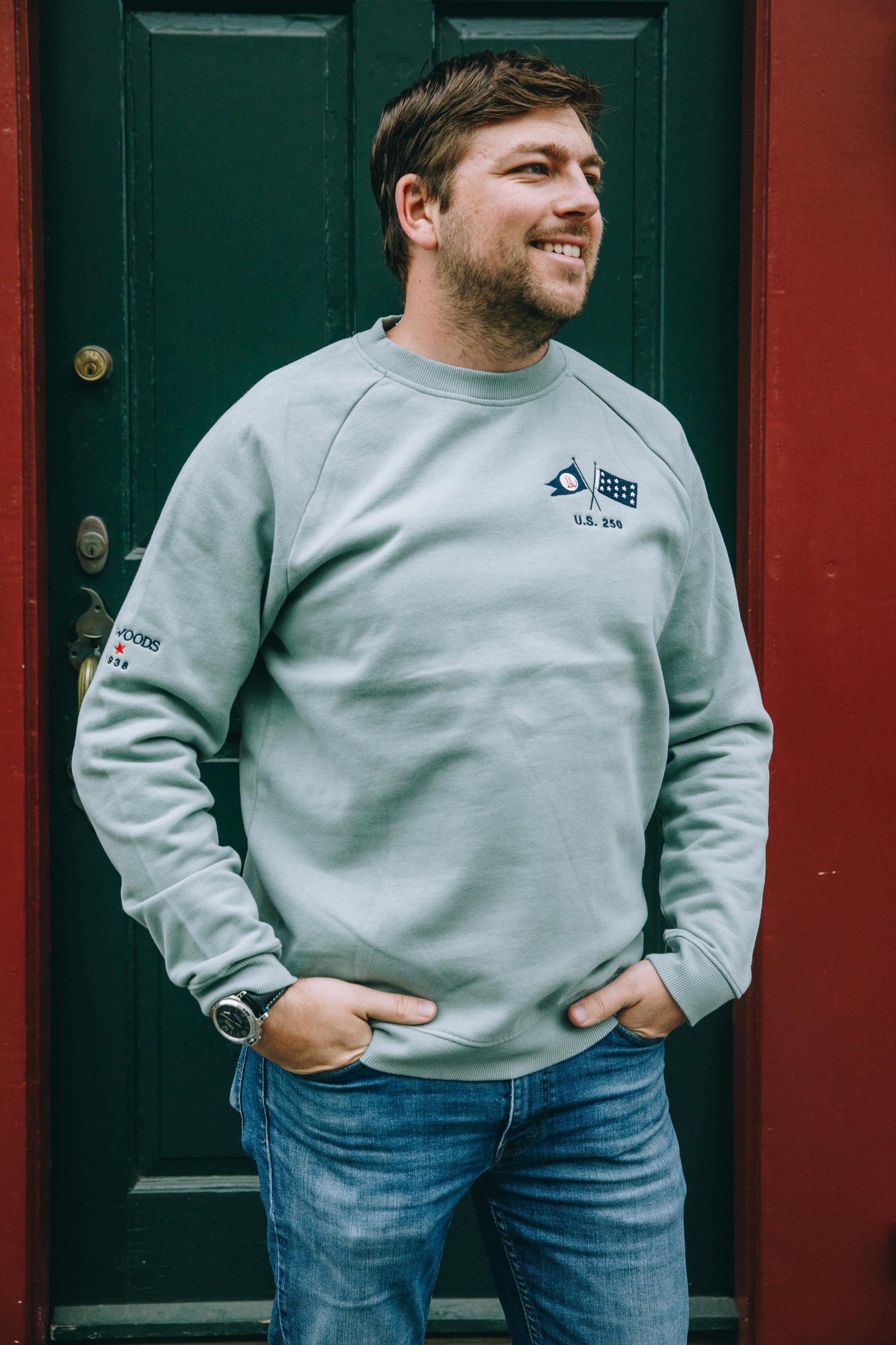 Crossed Burgee 250 Sweatshirt
