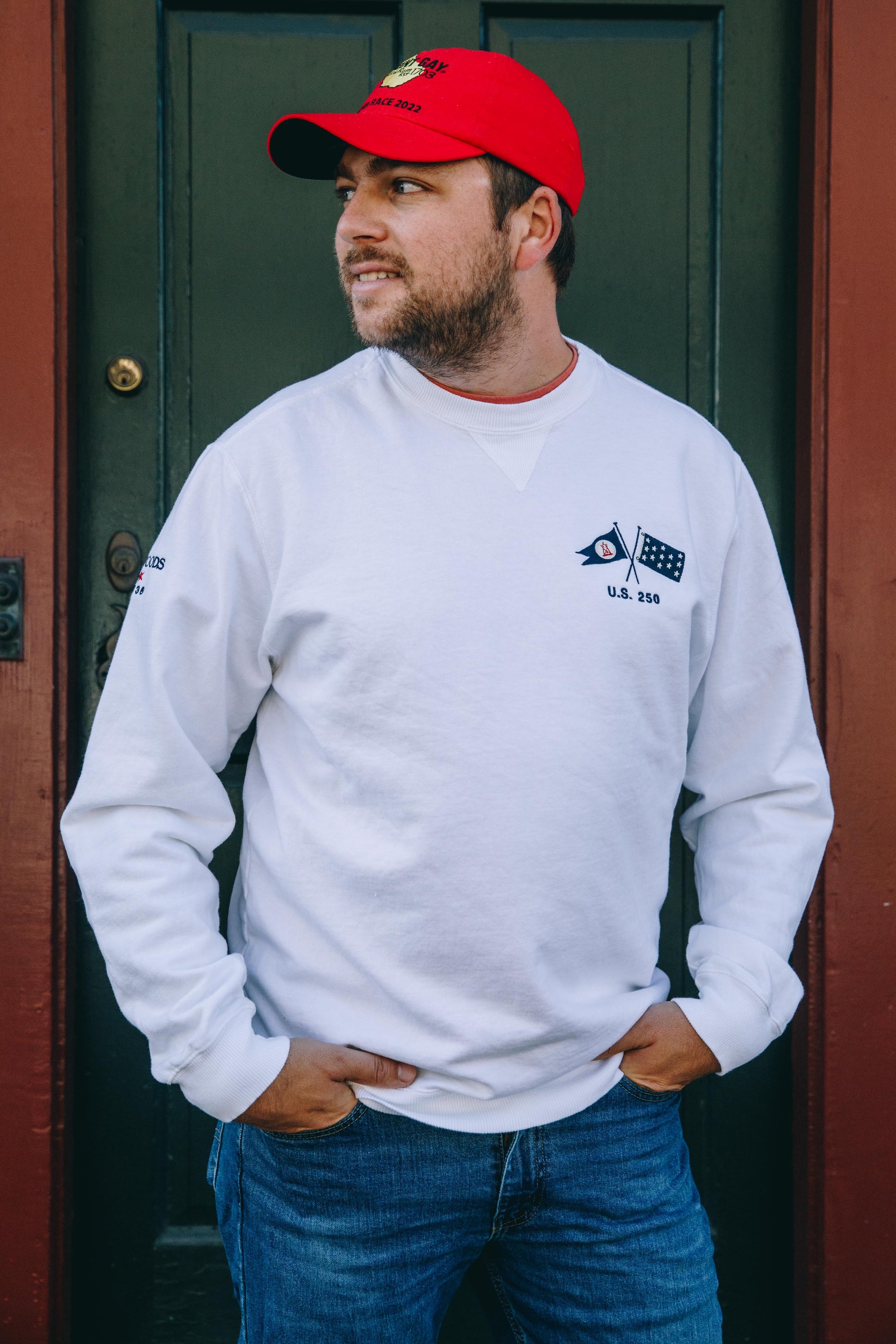 Crossed Burgee 250 Sweatshirt