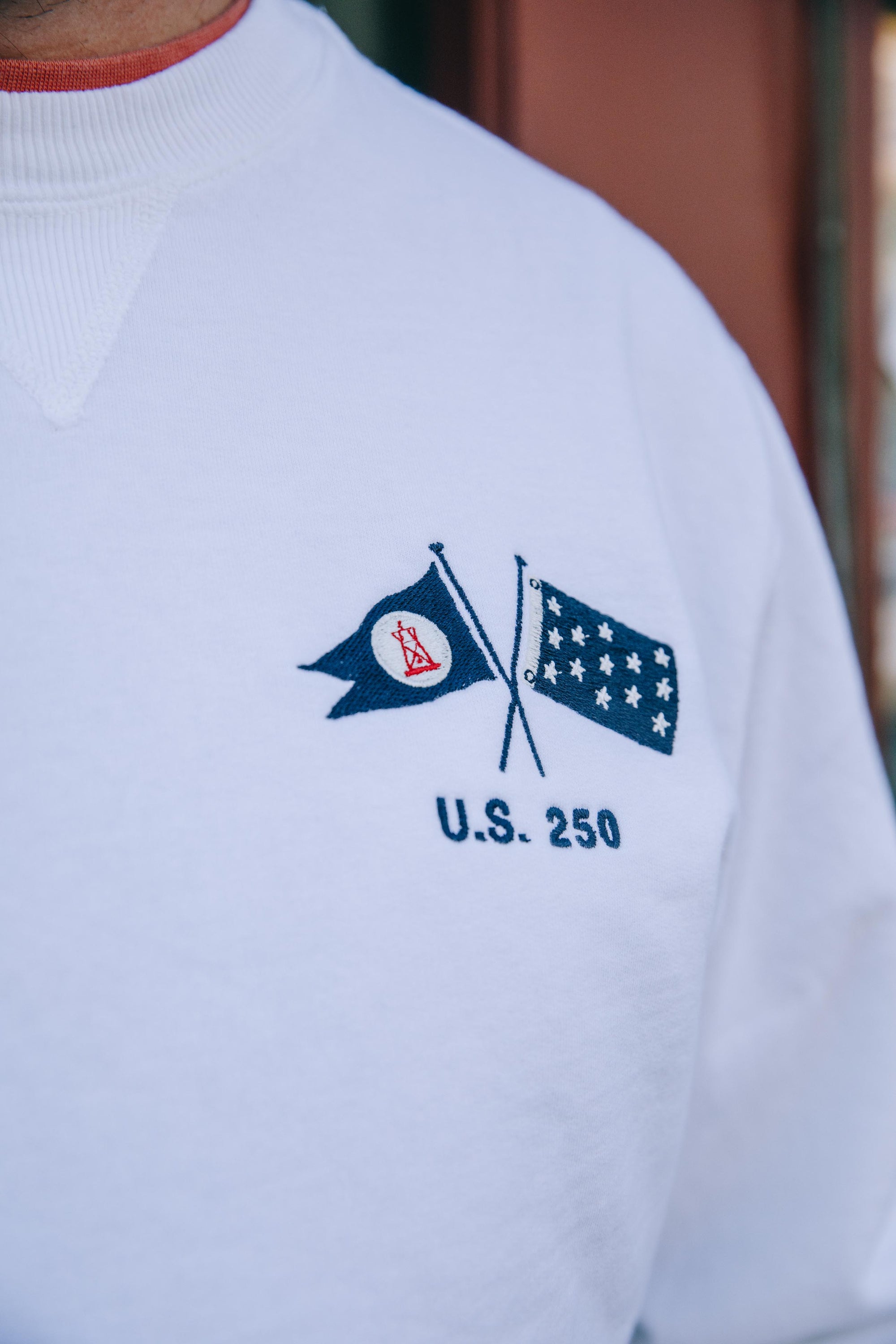 Crossed Burgee 250 Sweatshirt