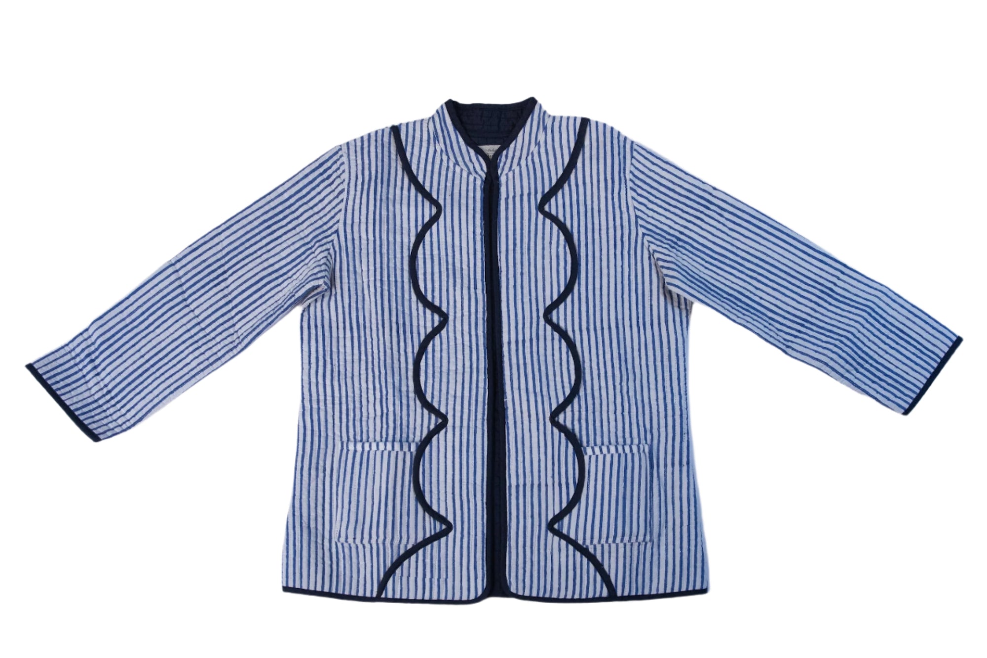Quilted Striped Jacket