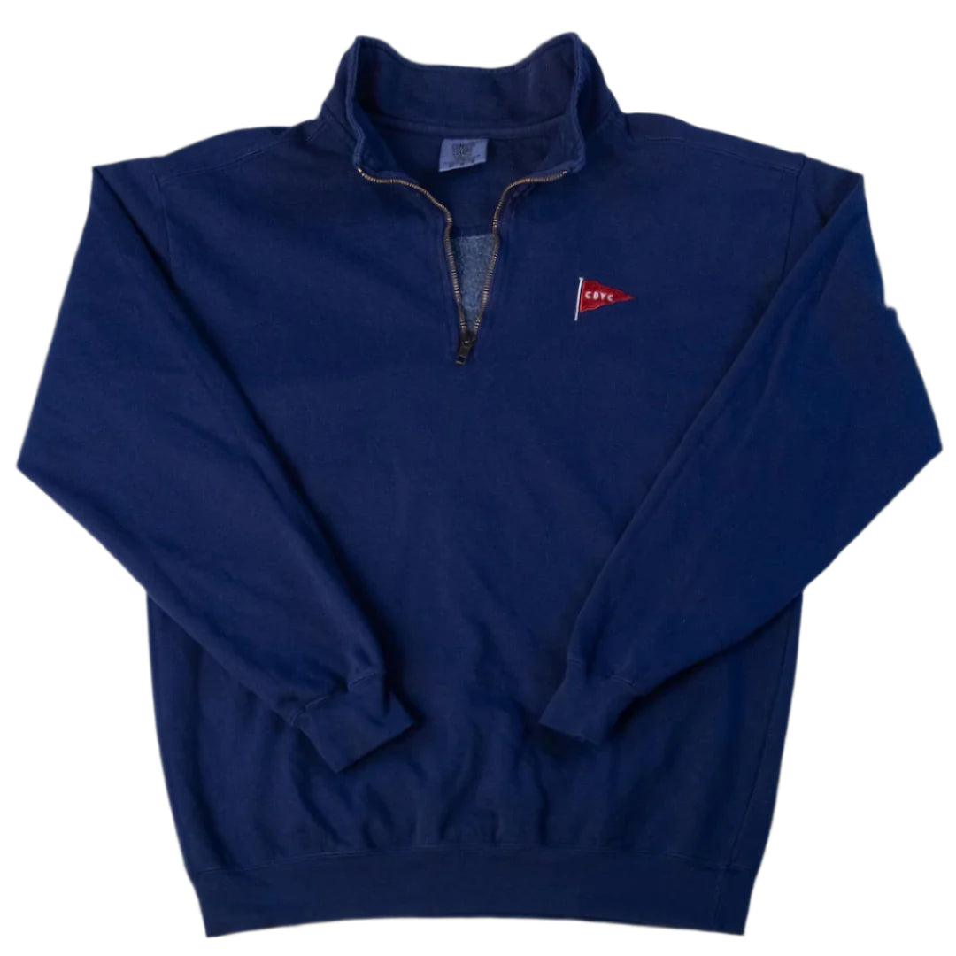 CAB CLOTHING 雪柄zipスウェット　フェード CAB CLOTHING スノーフレーク ノルディック 雪柄 ジップ