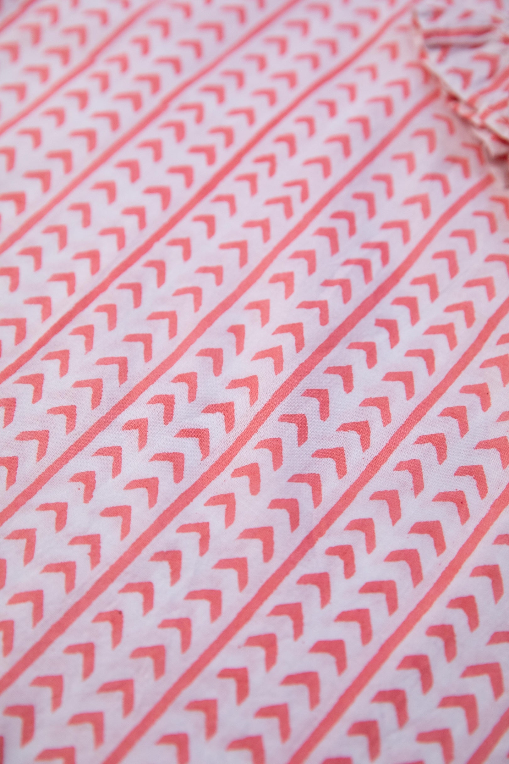 Pink Arrow Blouse