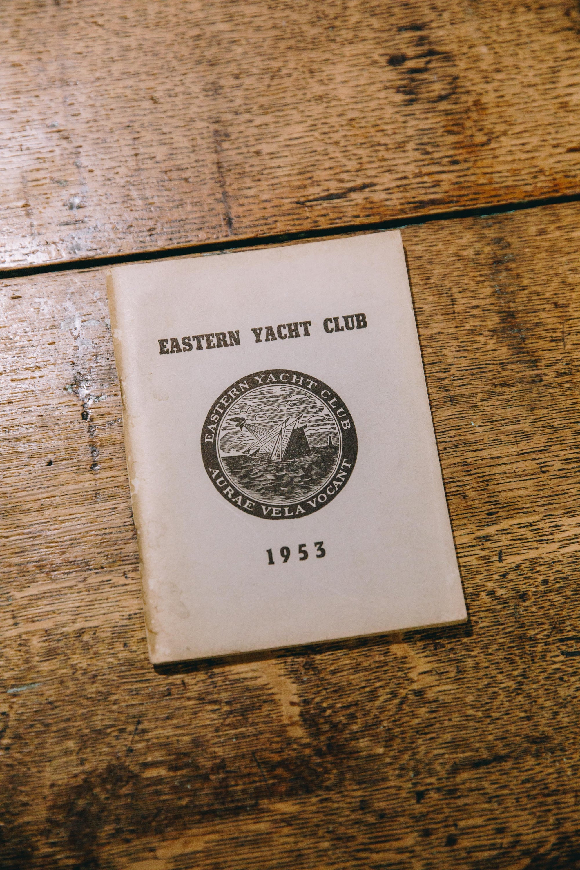 Eastern Yacht Club Member Book 1953