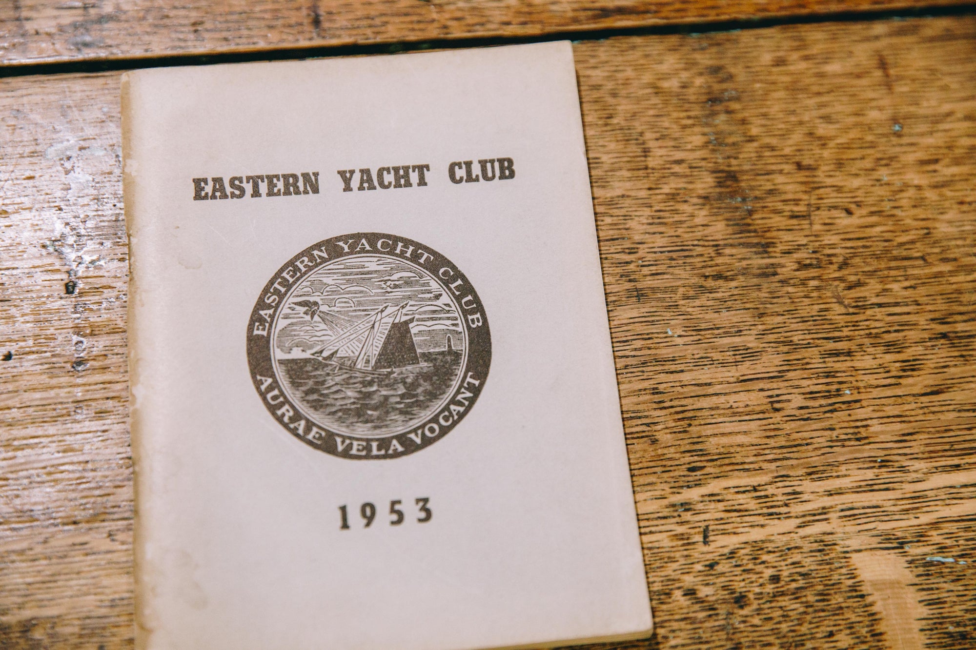 Eastern Yacht Club Member Book 1953