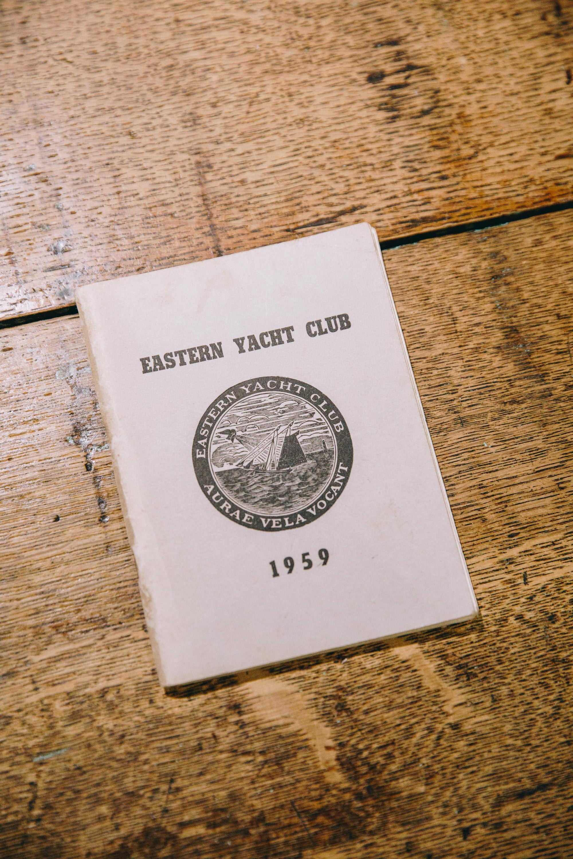 Eastern Yacht Club Member Book 1959