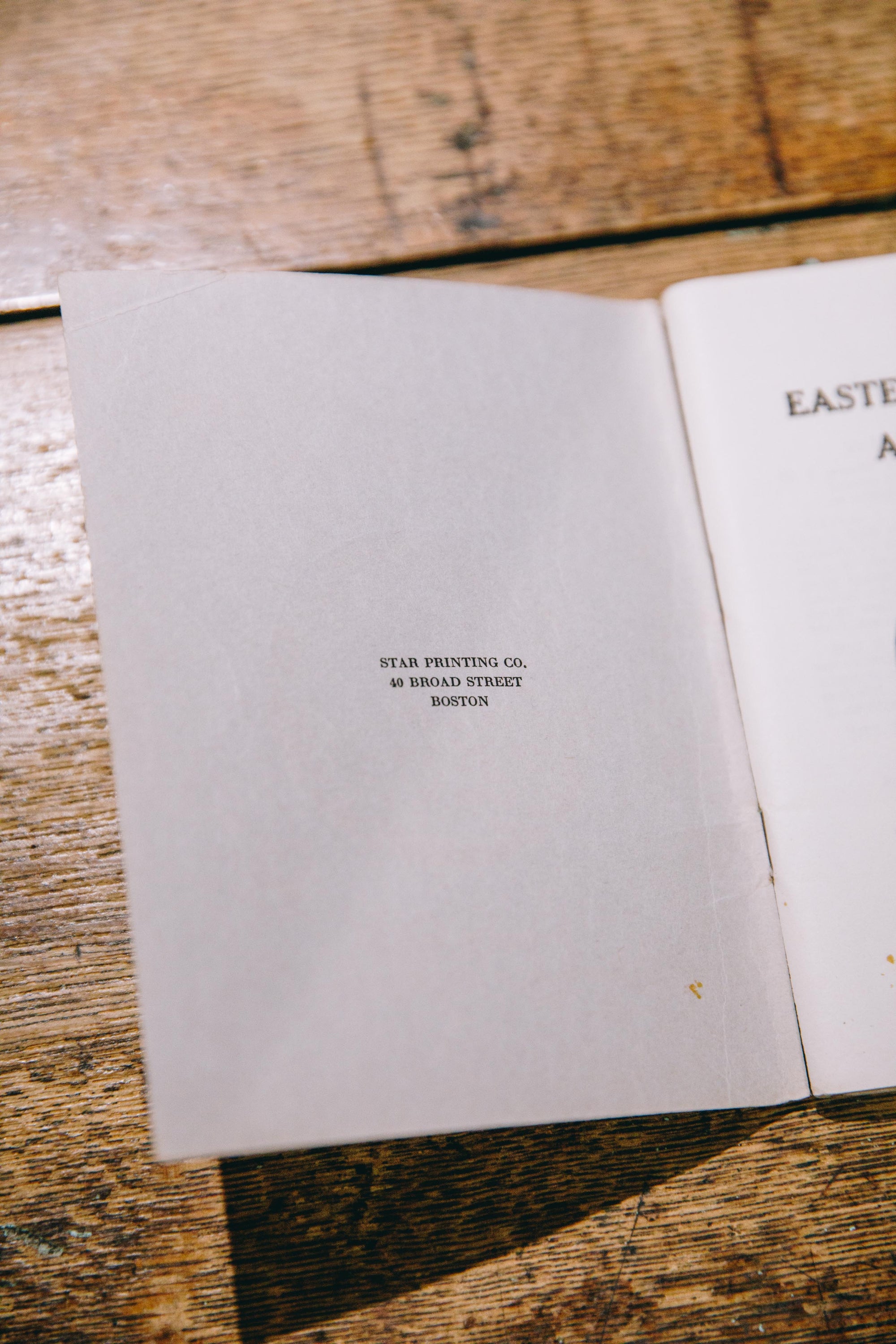 Eastern Yacht Club Member Book 1959