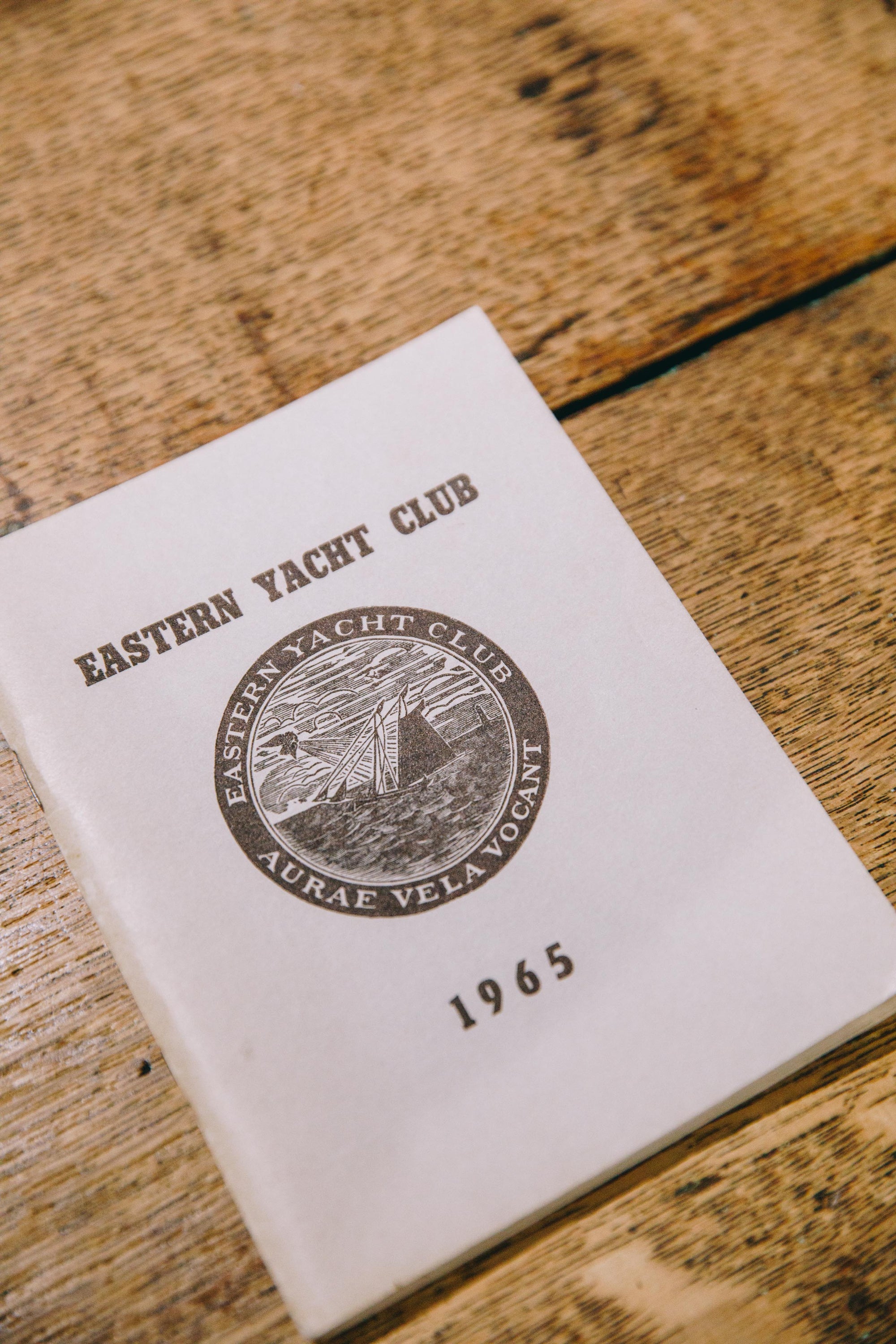 Eastern Yacht Club Member Book 1965