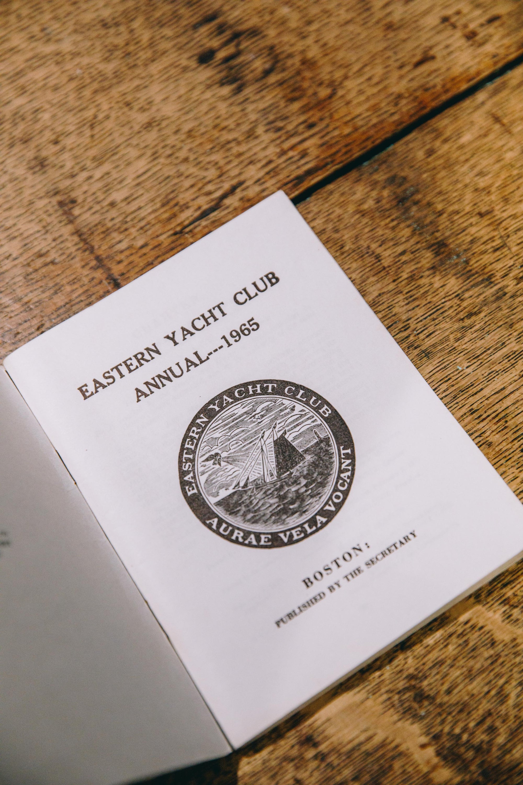 Eastern Yacht Club Member Book 1965