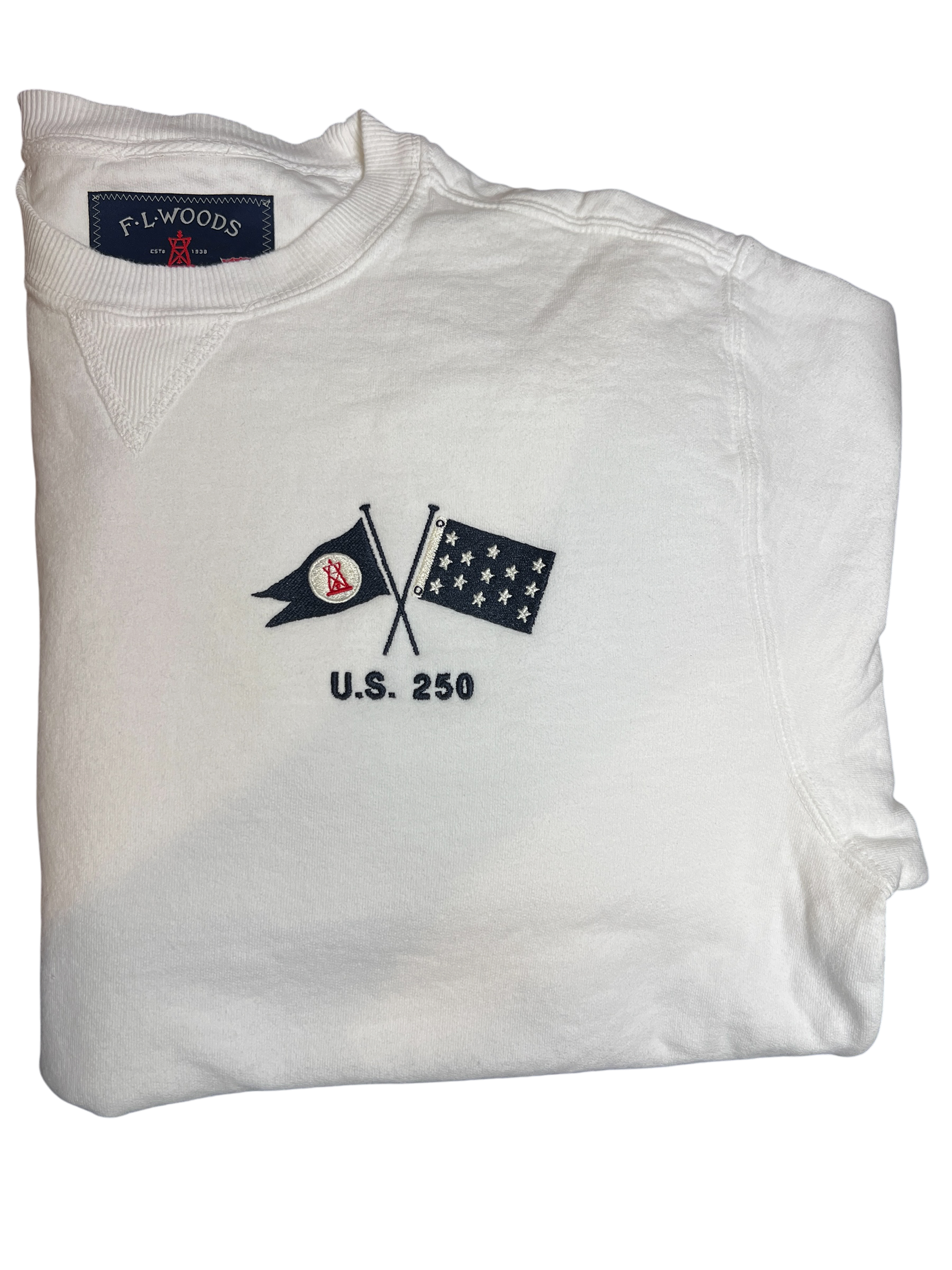 Crossed Burgee 250 Sweatshirt