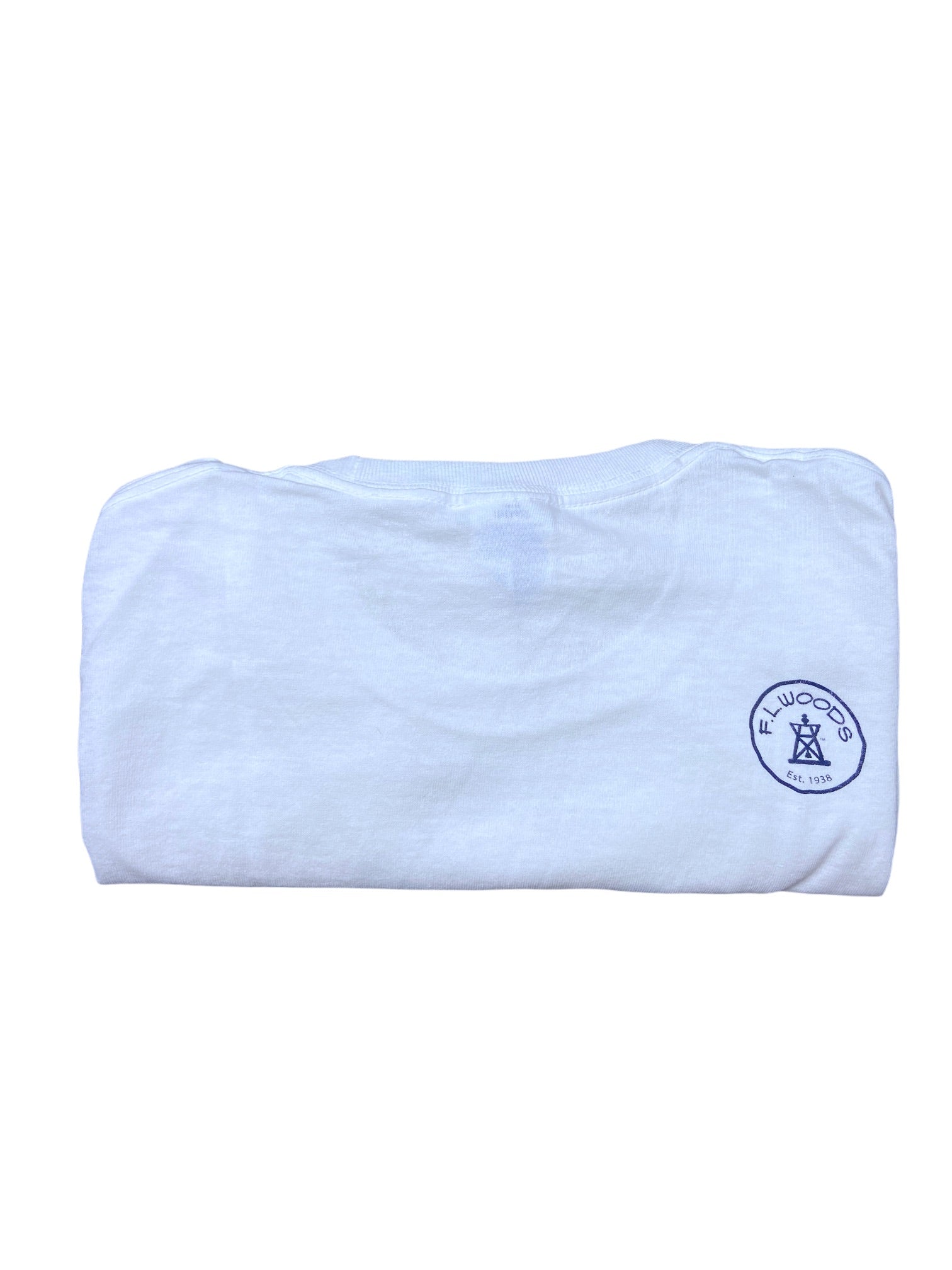S/S Whale Tail Tee White