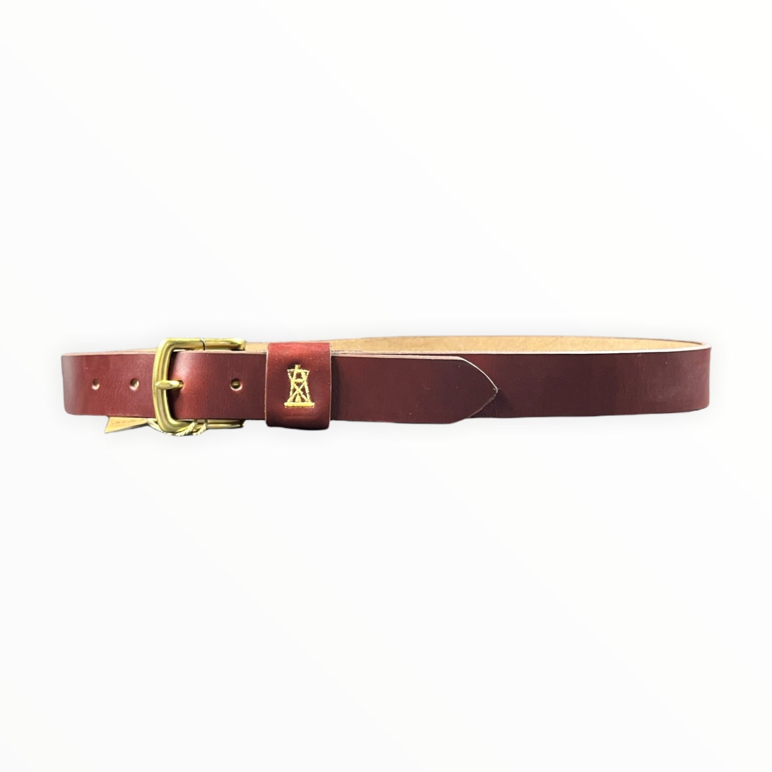 Leather Belt - Brown Pull up
